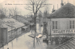 75 PARIS INONDATION SPIRITUEUX DE BERCY - Paris Flood, 1910