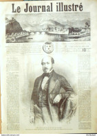 Le Journal Illustré 1865 N°58 Washington Grenoble (38) Honoré Daumier Gustave Doré - 1850 - 1899