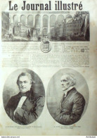 Le Journal Illustré 1865 N°95 Morlaix (29) Bertall Delangle Et Guizot - 1850 - 1899