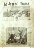 Le Journal Illustré 1865 N°72 Pérou Valparaiso Saverne (64) Great Eastern - 1850 - 1899