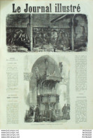 Le Journal Illustré 1869 N°304 Egypte Caire Impératrice NDP Chaire à Prêcher - 1850 - 1899