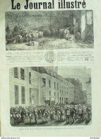 Le Journal Illustré 1869 N°303 Thiers élections Conquête Du Feu Guerriers à L'époque De Fer - 1850 - 1899
