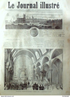 Le Journal Illustré 1865 N°66 Tréguennec (29) Frontignan (34) Alger Syrie Beyrouth Madrid San-Géromino - 1850 - 1899