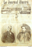 Le Journal Illustré 1865 N°69 Concarneau (29) Allemagne Kiel Holstein Alger Kasbah - 1850 - 1899