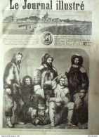 Le Journal Illustré 1865 N°96 Sables-d'Olonne (85) Escorte Asiatique De L'Empereur De Russie - 1850 - 1899