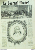 Le Journal Illustré 1866 N°299 Sarah Bernhardt Egypte Port-Said El-Ghisr Menzaleh Compiègne (60) - 1850 - 1899