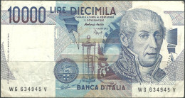 Italia 1996 10000 £. A. Volta - 10.000 Lire