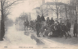 75 PARIS CRUE RUE DE LYON - Paris Flood, 1910