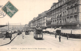 76 ROUEN LE QUAI DE PARIS - Rouen