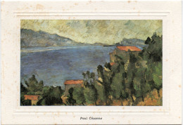 Paul Cezanne Biglietto Augurale - Paintings
