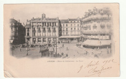 49 . Angers . Place Du Ralliement . La Poste . 1902 - Angers