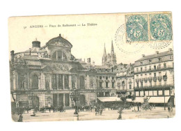 49 . Angers . Place Du Ralliement  . Le Théatre . 1904 - Angers