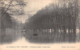 25 BESANCON INONDATION STATUE PAJOL - Besancon