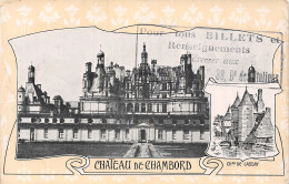 41 CHAMBORD LE CHÂTEAU - Chambord