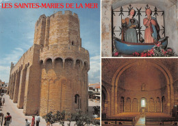 13 LES SAINTES MARIES DE LA MER EGLISE - Saintes Maries De La Mer