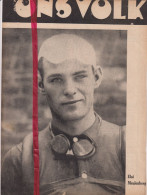 Wielrenner Coureur Eloi Meulenberg ( Jumet ) - Orig. Knipsel Coupure Tijdschrift Magazine - 1937 - Non Classés