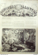 L'Univers Illustré 1871 N° 837 Rome Mont-Mario Monte-Cavallo Irlandegénéral Cremer - 1850 - 1899