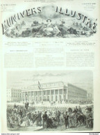 L'Univers Illustré 1871 N° 842 Cancale (35) Bordeaux (33) Angleterre Compagnie Des Hallebardiers - 1850 - 1899