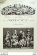 L'Univers Illustré 1884 N°1549 STRASBOURG (67) Italie SICILE CATANE  Birmanie AMBASSADEURS Grèce Mines D'argent - 1850 - 1899