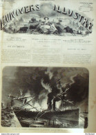 L'Univers Illustré 1871 N° 863 Le Havre (76)  Mont-Valérien (92) Versailles (78) Italie Mont-Cenis - 1850 - 1899
