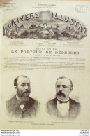 L'Univers Illustré 1884 N°1532 CHOLERA MARSEILLE (13) TOULON (83) Angleterre GIBRALTAR HYE PARK Egypte Moulin à Blé - 1850 - 1899