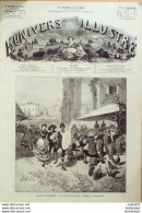 L'Univers Illustré 1884 N°1553 Niger GOMIOKORI Campement MUNGO Park CHIFFONNIER PLACIER Espagne MADRID NOEL - 1850 - 1899