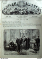 L'Univers Illustré 1871 N° 871 Suisse Lucerne Italie Rome Vesoul (70) Irlande - 1850 - 1899