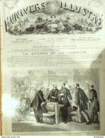 L'Univers Illustré 1871 N° 875 Maroc îles Philippines éruption Volcanique Londres - 1850 - 1899