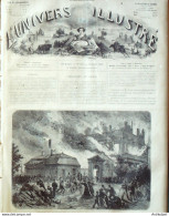 L'Univers Illustré 1871 N° 855 Bourges (18) Versailles (78) Paris Insurgés Issy (92) - 1850 - 1899