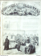 L'Univers Illustré 1871 N° 860 Versailles (78) Chantilly (60) Buttes-Chaumont Paris Assiégé - 1850 - 1899