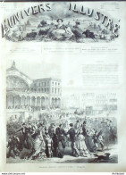 L'Univers Illustré 1871 N° 852 Vincennes (94) Duc De Chartres Paris Assiègé émeutes - 1850 - 1899