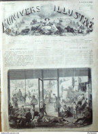 L'Univers Illustré 1871 N° 849 Brest (29) Vosges (88) Poste De Hulans Belfort (90) - 1850 - 1899