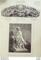 L'Univers Illustré 1884 N°1533 Georges SAND Statue Fac Similé Ses Oeuvres - 1850 - 1899