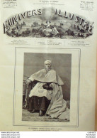 L'Univers Illustré 1884 N°1540 Chine KOU SHAN Moines CAMBRAI (59) BUSANCY (08) Soudan Jérusalem BRINDISI LONDRES - 1850 - 1899