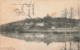 FRANCE - Troo - Vue Générale - Le Loir - Vue Sur La Ville - Carte Postale Ancienne - Vendome
