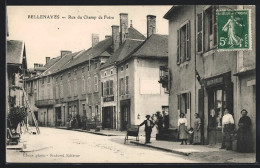 CPA Bellenaves, Rue Du Champ De Foire  - Other & Unclassified