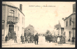 CPA Doyet, Route De Malicorne  - Autres & Non Classés