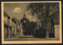 AK Rendsburg, Lilienstrasse Und Garnisonkirche  - Rendsburg