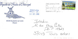 TIMBRE N° 3663  -  LA POULE  - TARIF 1 6 03 / 28 2 05 - SEUL SUR LETTRE - - 2004 - Tarifs Postaux