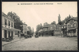 CPA Montmorency, La Gare Route De L`Hermitage  - Montmorency