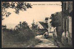 CPA Noisy-sur-Oise, Le Chemin De L`Eglise  - Other & Unclassified