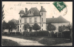 CPA Nesles-la-Vallee, Mairie Et Ecoles  - Nesles-la-Vallée