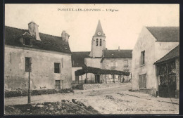 CPA Puiseux-les-Louvres, L`Eglise  - Louvres