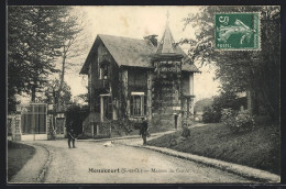 CPA Menucourt, Maison Du Garde  - Menucourt