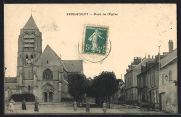 CPA Bessancourt, Place De L`Église  - Autres & Non Classés