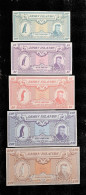 Jason Islands 1979 Banknotes Complete Set New + FREE GIFT - Falkland Islands