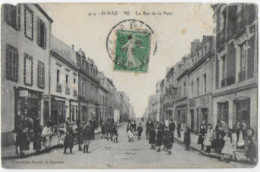 44 ST NAZAIRE (Loire Atlantique) La Rue De La Paix -circulé 1910 Coll. Morel (animée-commerce) - Saint Nazaire