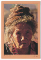 CPSM 10.5 X 15 Thaïlande (80) Hmong Hilltribe An Outline Of A Long Life   Tribu Montagnarde HMONG Visage D'une Vieille * - Thailand