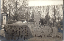 35 RENNES - CARTE PHOTO - Dressage Des Chiens Policiers. [rare] - Rennes