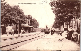 89 SAINT SAUVEUR - La Gare. - Saint Sauveur En Puisaye